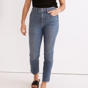 Madewell perfect vintage jeans finney wash